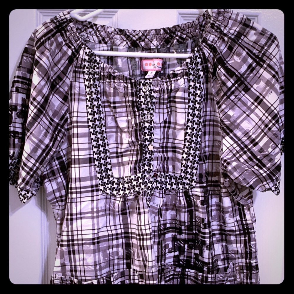 Koi patterned Scrub Top